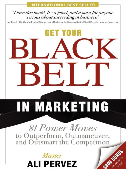 Title details for Get Your Black Belt in Marketing by Ali Pervez - Available